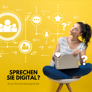 In der Kurzfortbildungsreihe erfahren Sie Nützliches rund um Ihre Ankerpunkte der digitalen Kommunikation.